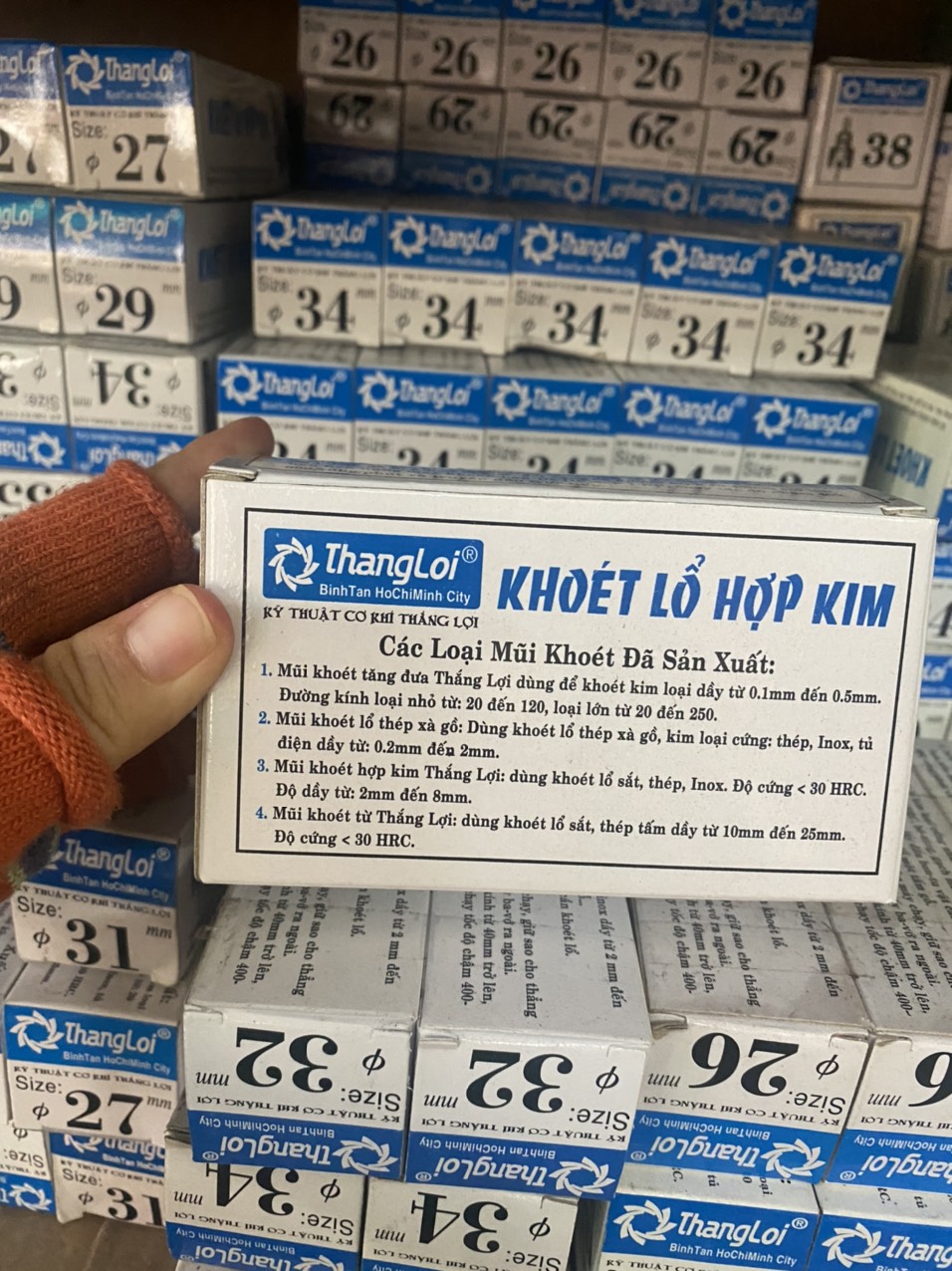 Mũi khoét 86mm, mũi khoét 87mm, mũi khoét 88mm, mũi khoét 89mm, mũi khoét 90mm